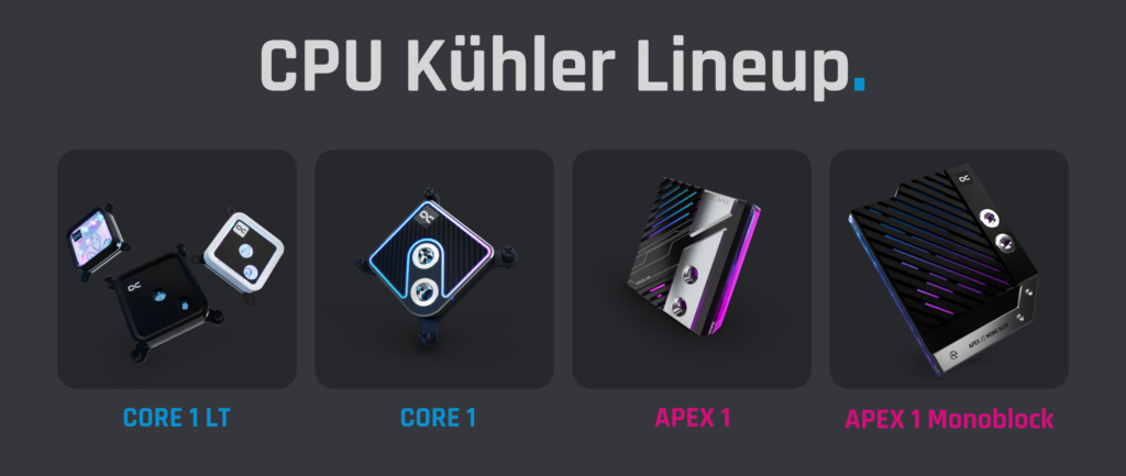 Alphacool CPU Kühler Lineup CES 2024