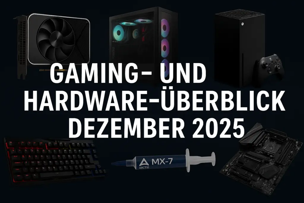 Übersicht aktueller Gaming- und Hardware-Trends im Dezember 2025
