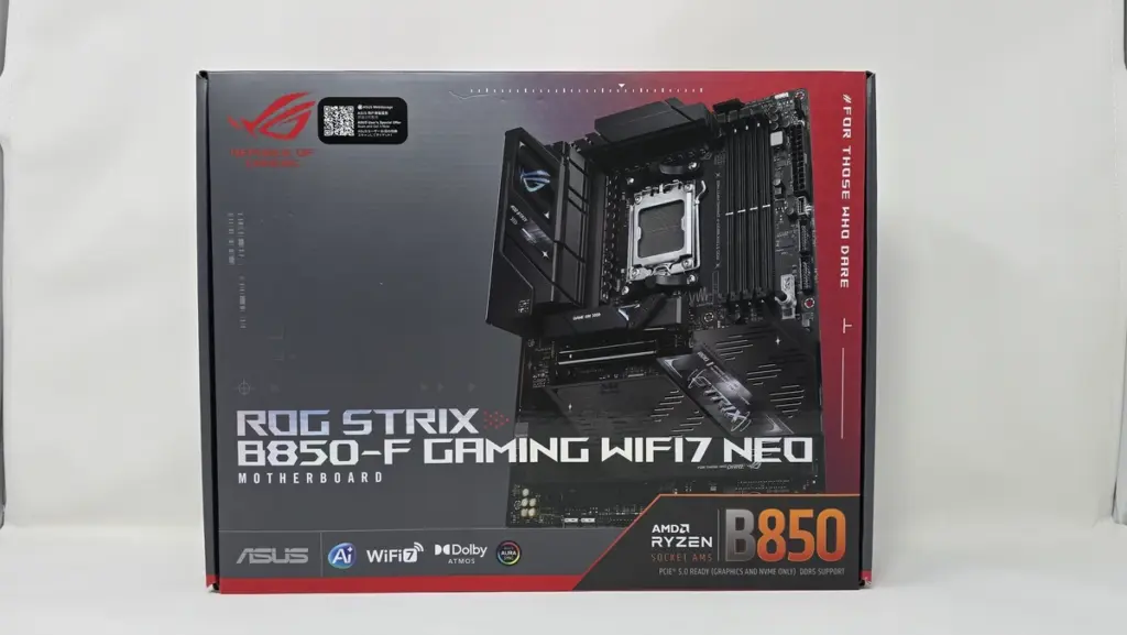ASUS ROG Strix B850-F Gaming WiFi7 NEO im Test